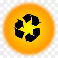 回收符号废物分类再利用-循环图标