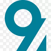 Kanal 9电视频道Kanal 5标志-不规则图形