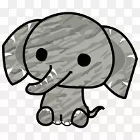 大象绘画艺术-象