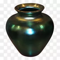 花瓶，绿松石，茶色人工制品-花瓶