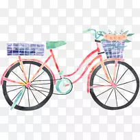 自行车车轮自行车轮胎公路自行车花自行车