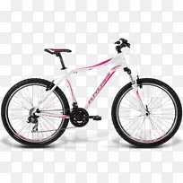 克罗斯萨自行车F1 2017年山地车一级方程式-粉红色自行车