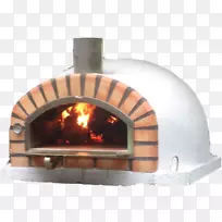 木材比萨饼烧制炉砌体烤箱烹饪木材烤箱