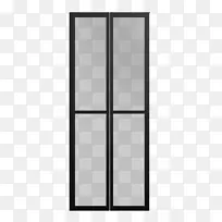 玻璃窗滑动玻璃门窗帘玻璃门