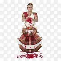 印度Bharatanatyam印度古典舞蹈Kuchipudi舞蹈-Parvathi
