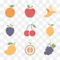 电脑图标桌面壁纸夹艺术水果和蔬菜