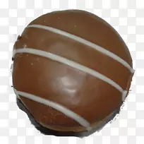 巧克力松露巧克力球甜甜圈