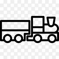 玩具火车和火车组角符号玩具运输