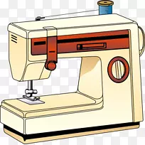 缝纫机剪贴画缝纫机