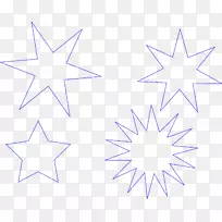 星型几何图形剪辑艺术.测试