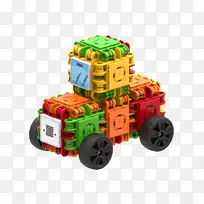 玩具儿童建筑集游戏-矿车