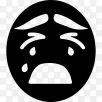 表情电脑图标哭情