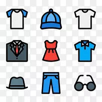 t恤服装电脑图标运动服袖子-新衣服