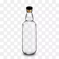 水瓶-白葡萄酒-白色小瓶