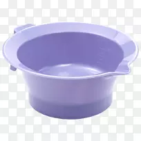 紫色染发剂-大碗