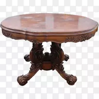 咖啡桌、家具、巴洛克式镶嵌式圆桌