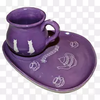 茶杯碟陶器