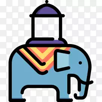 计算机图标大象剪贴画.动物园