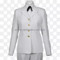美国海军制服-白色外套