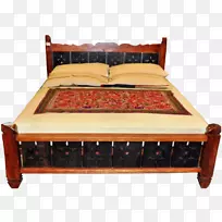 床架、桌子、床垫、自助餐和餐具柜-上床睡觉