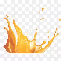 维生素C营养汁黄酮橙汁喷溅