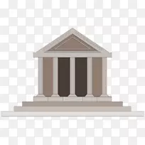 古希腊巴台农神庙古希腊建筑古罗马建筑剪贴画希腊建筑装饰背景