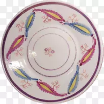 盘子瓷碟移动式碗手绘糖果