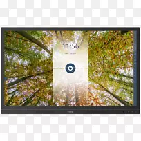 4k分辨率超高清晰度电视触摸屏电脑显示器交互性-新条目