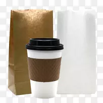 咖啡杯袖咖啡杯纸杯