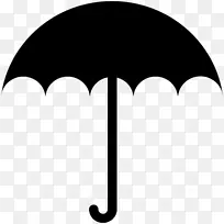电脑图标雨夹艺术雨伞