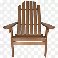 Adirondack椅子，桌椅，家具.木材板座顶视图