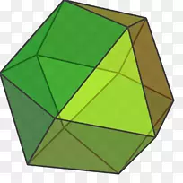立方体多面体阿基米德立体截断八面体立体三角形