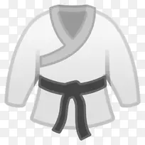 表情符号武术运动柔道-和服