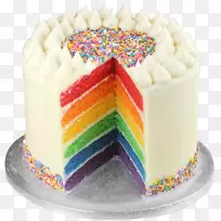 彩虹饼干层蛋糕结婚蛋糕海绵蛋糕生日蛋糕-马卡龙蛋糕