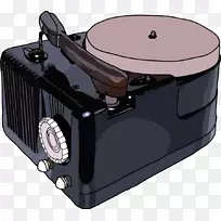 留声机唱片.8声道磁带胜利者谈话机公司.唱片播放器