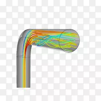 湍流COMSOL多物理模拟计算流体力学.圆管