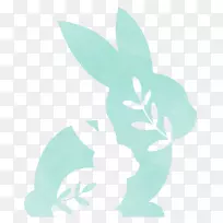 绿松石兔