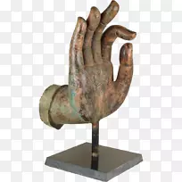 穆德拉金佛维塔尔卡佛教青铜雕塑手牵手
