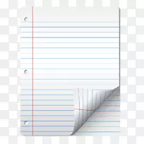 纸笔记簿剪贴画.纸