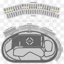 拉斯维加斯汽车快速路彭斯油400 NASCAR野营世界卡车系列座位分配体育场馆-旅行袋