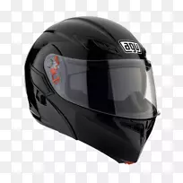 摩托车头盔AGV面罩-太阳光圈