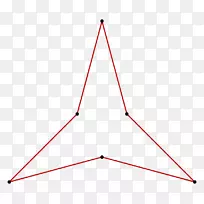 三角形等毒图形星形多边形无创意三角扣