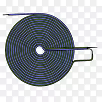 双线线圈电磁线圈特斯拉线圈电感变压器绕组