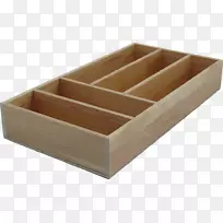 胶合板盒抽屉餐具托盘实木餐具