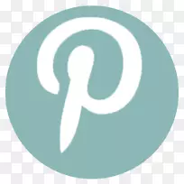 社交媒体电脑图标国际变性人日可见标志-Pinterest