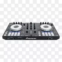 Dj控制器盘骑师先驱dj音频dj混频器立体声抗塞奶油