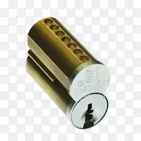 可互换的芯销滚筒锁耶鲁汽缸锁一个困难的帮助来自四面八方。