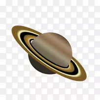 土星行星太阳系剪贴画-土星