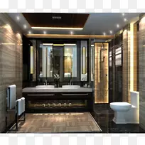 楼层室内设计服务浴室角高档图案