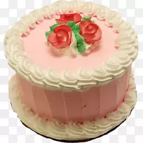 生日蛋糕奶油磅蛋糕纸杯蛋糕水果蛋糕-粉红色蛋糕